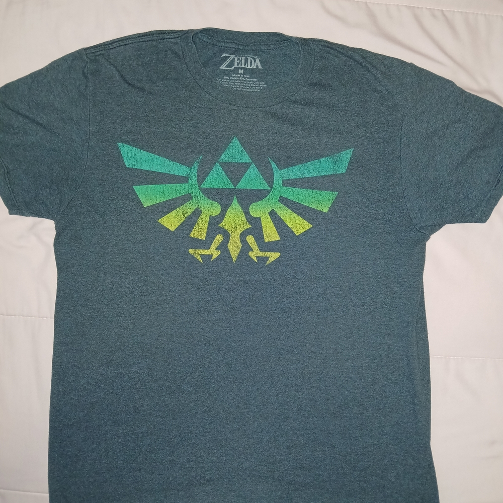Nintendo Zelda Tee in Gray